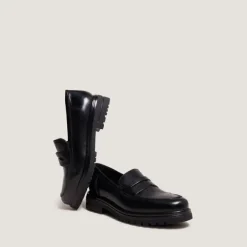 Mocassins à semelles crantées