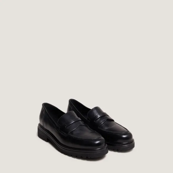 Mocassins à semelles crantées