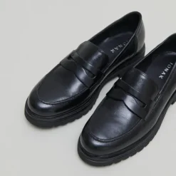 Mocassins à semelles crantées