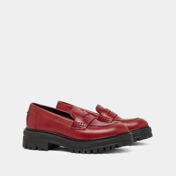 Mocassins à semelles crantées