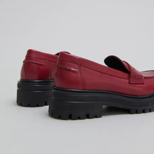 Mocassins à semelles crantées