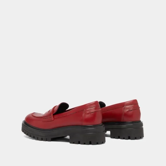 Mocassins à semelles crantées
