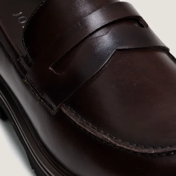 Mocassins à semelles crantées