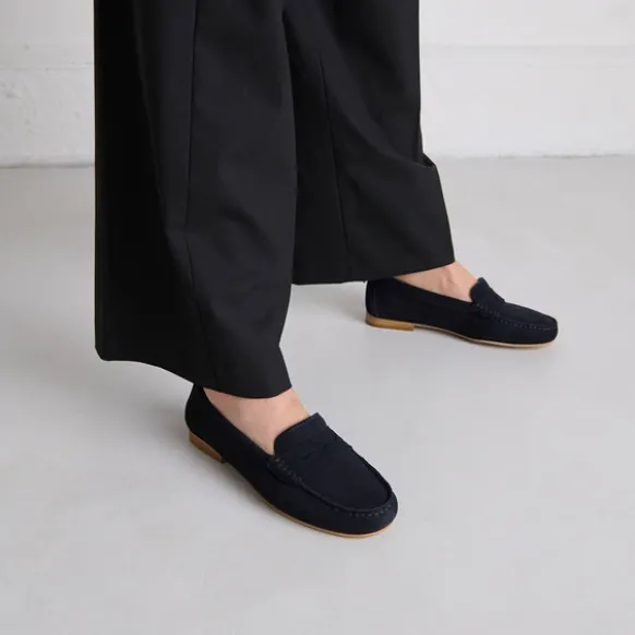 Mocassins à surpiqûres