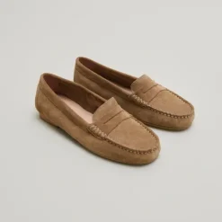 Mocassins à surpiqûres