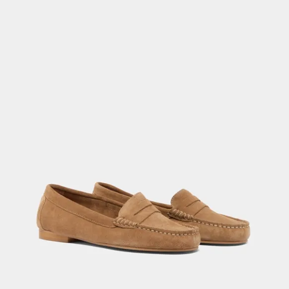 Mocassins à surpiqûres