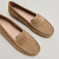 Mocassins à surpiqûres