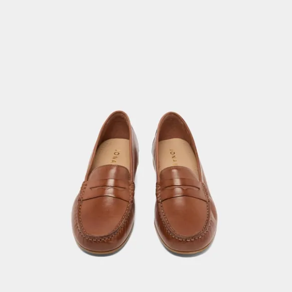 Mocassins à surpiqûres