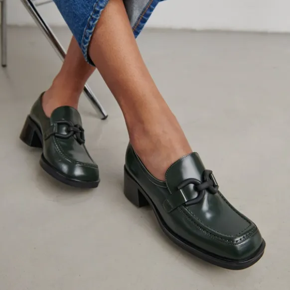 Mocassins à talons