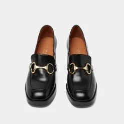 Mocassins à talons et mors