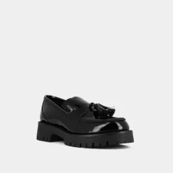 Mocassins à talons plats