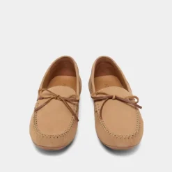 Mocassins froncés à lacets