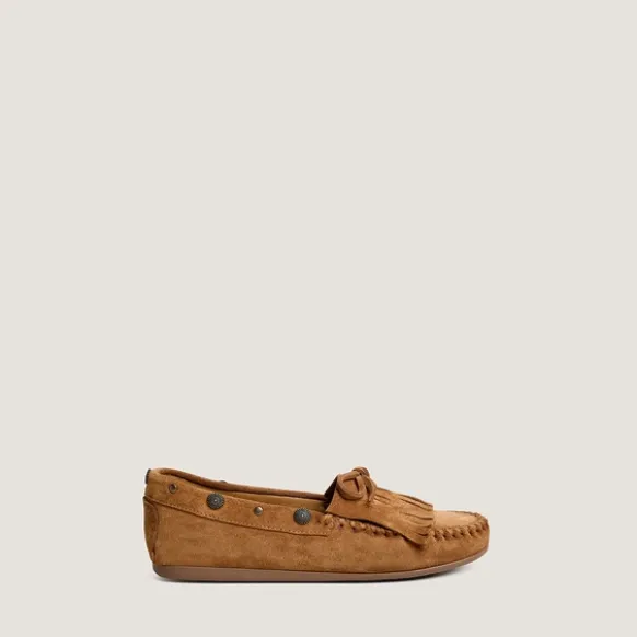 Mocassins souples à lacets