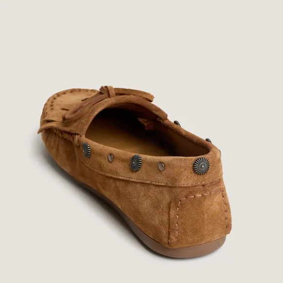 Mocassins souples à lacets