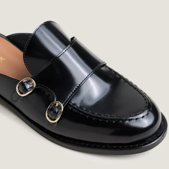 Mules à bouts ronds