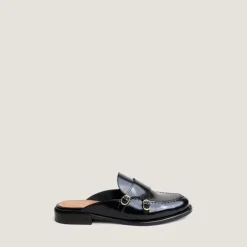 Mules à bouts ronds