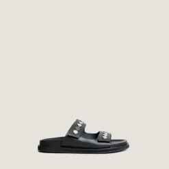 Mules à doubles lanières