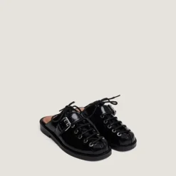 Mules à lacets