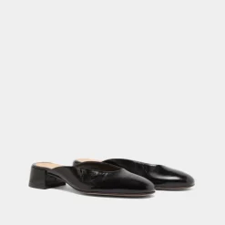 Mules à petits talons