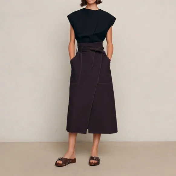 Mules à petits talons et rivets