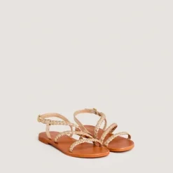 Nu-pieds à boucles ajustables