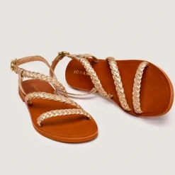 Nu-pieds à boucles ajustables