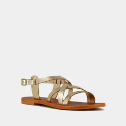 Nu-pieds à brides croisées
