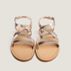 Nu-pieds à brides croisées