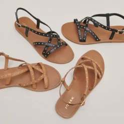 Nu-pieds à brides fines