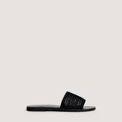 Nu-pieds à détails ajourés