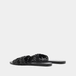 Nu-pieds à fleurs