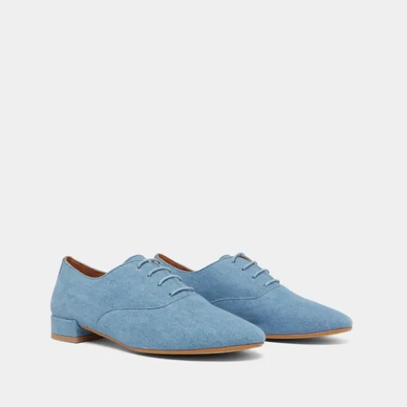 Richelieus à talons plats