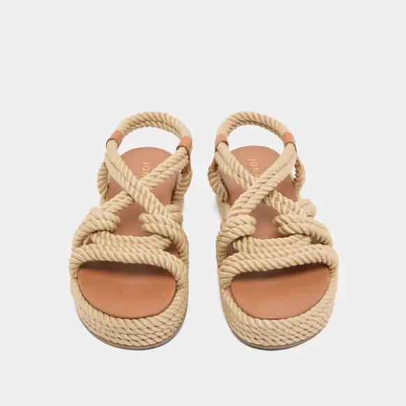 Sandales à brides entrecroisées