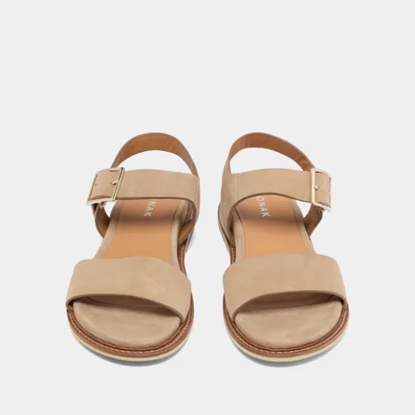 Sandales à brides et bouts ouverts