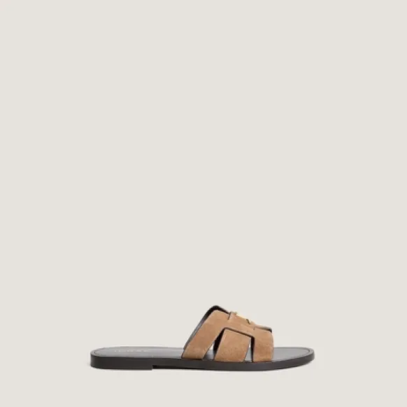Sandales à monogrammes
