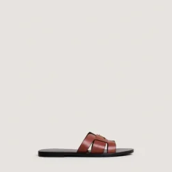 sandales à monogrammes
