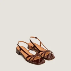 Sandales à petits talons