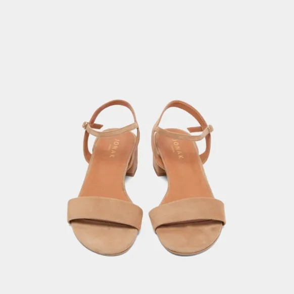 Sandales à talons carrés
