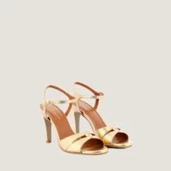 Sandales à talons et brides entrelacées