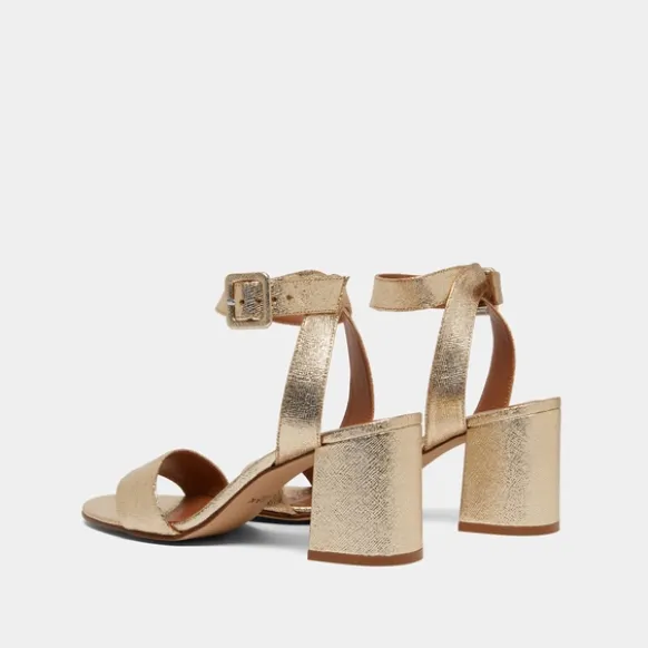 Sandales à talons et brides