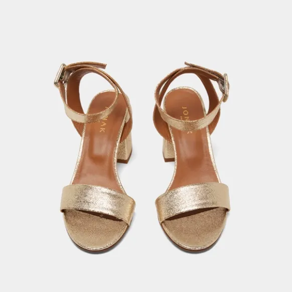 Sandales à talons et brides