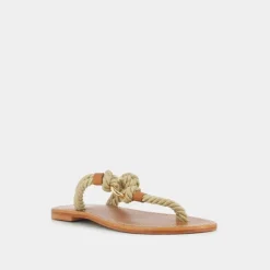 Sandales façon tongs et anneaux