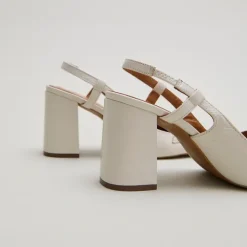 Slingbacks à mors dorés