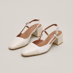 Slingbacks à petits talons