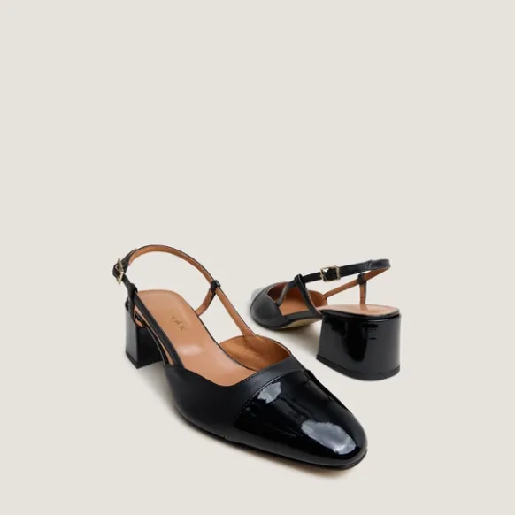 Slingbacks à petits talons