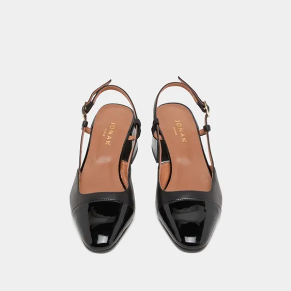 Slingbacks à petits talons
