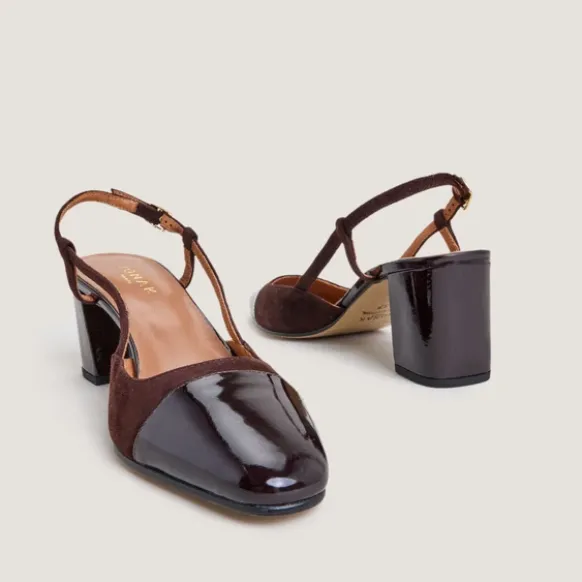 Slingbacks à talons