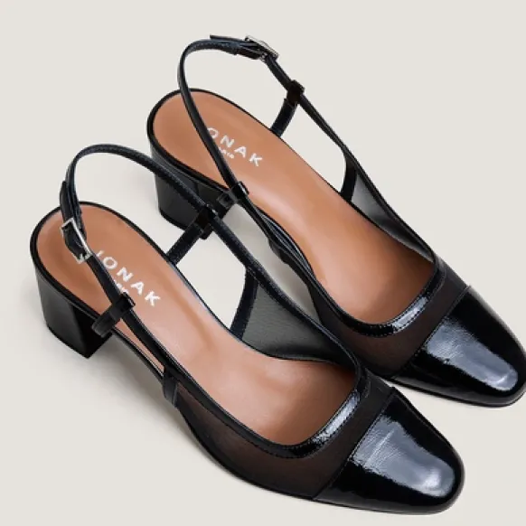 Slingbacks à talons