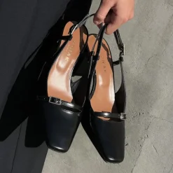 Slingbacks à talons