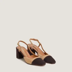 Slingbacks à talons